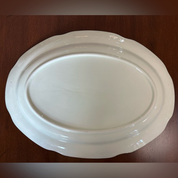 Vintage Ceramic Floral Platter - Picture 2 of 7